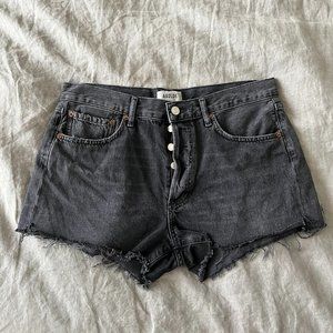 AGOLDE Parker Vintage Cut Off Short in Crash